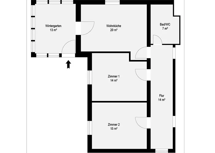 アパート Ferienwohnung Walder *